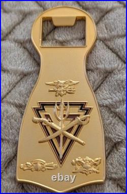 Navy SEAL Team 17 Seventeen Challenge Coin Set NSW ST17 Trident Spinner Opener
