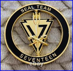 Navy SEAL Team 17 Seventeen Challenge Coin Set NSW ST17 Trident Spinner Opener