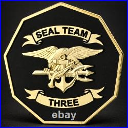 Navy SEAL Team 3 Horsemen Brotherhood 2.75in Challenge Coin NSW ST3