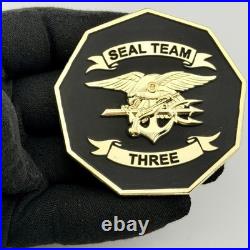 Navy SEAL Team 3 Horsemen Brotherhood 2.75in Challenge Coin NSW ST3