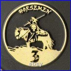 Navy SEAL Team 3 Horsemen Brotherhood 2.75in Challenge Coin NSW ST3