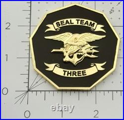 Navy SEAL Team 3 Horsemen Brotherhood 2.75in Challenge Coin NSW ST3