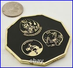 Navy SEAL Team 3 Horsemen Brotherhood 2.75in Challenge Coin NSW ST3