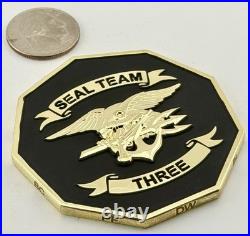 Navy SEAL Team 3 Horsemen Brotherhood 2.75in Challenge Coin NSW ST3
