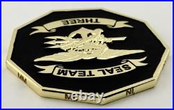 Navy SEAL Team 3 Horsemen Brotherhood 2.75in Challenge Coin NSW ST3