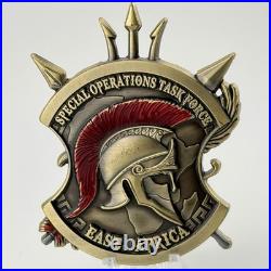 Navy SEAL Team 4 SOTF-EA East Africa 2022 Deployment Challenge Coin NSW