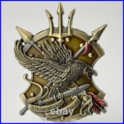 Navy SEAL Team 4 SOTF-EA East Africa 2022 Deployment Challenge Coin NSW