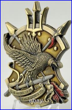 Navy SEAL Team 4 SOTF-EA East Africa 2022 Deployment Challenge Coin NSW