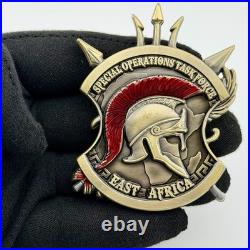 Navy SEAL Team 4 SOTF-EA East Africa 2022 Deployment Challenge Coin NSW