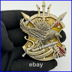 Navy SEAL Team 4 SOTF-EA East Africa 2022 Deployment Challenge Coin NSW