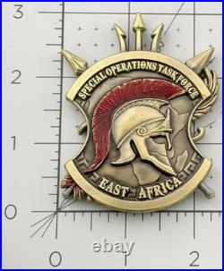 Navy SEAL Team 4 SOTF-EA East Africa 2022 Deployment Challenge Coin NSW