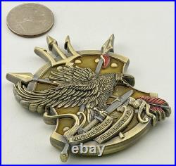 Navy SEAL Team 4 SOTF-EA East Africa 2022 Deployment Challenge Coin NSW