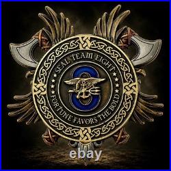 Navy SEAL Team 8 Sons of Odin Viking 3D Oversized Challenge Coin NSW ST8