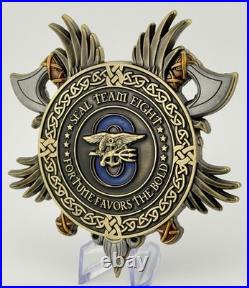 Navy SEAL Team 8 Sons of Odin Viking 3D Oversized Challenge Coin NSW ST8