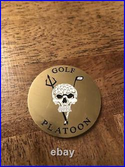 Navy SEAL Team Five V Golf Platoon Vintage Challenge Coin RARE