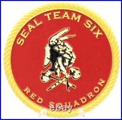 Navy SEAL Team Six Red Squadron Neptune Spear ONeill Challenge Coin 2.0