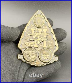 Navy SEAL The Tribe Arrowhead Commemorative Challenge Coin NSW DEVGRU SOCOM
