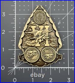Navy SEAL The Tribe Arrowhead Commemorative Challenge Coin NSW DEVGRU SOCOM