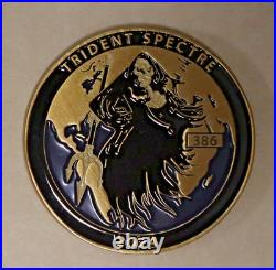 Navy SEAL Trident Spectre / Spooks 2024 Version Navy Challenge Coin