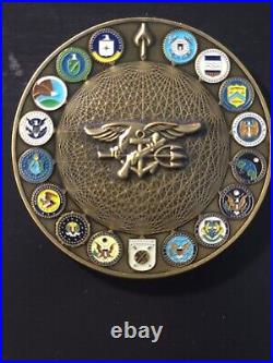 Navy SEALs Trident Spectre 2016/2018/2019 SPOOK CIA NSA USIC Logos