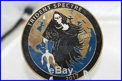 Navy SEALs Trident Spectre Spooks / Intelligence 2017 Navy Challenge Coin