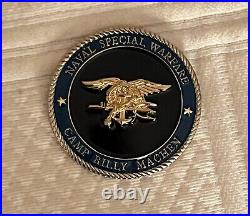 Navy Seal Camp Billy Machen Sniper Training Coin! Rare