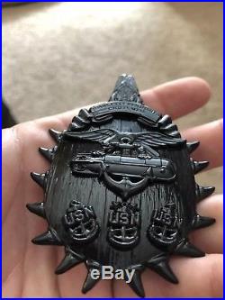 Navy Seal Challenge Coin Pearl City Peninsula Chiefs Mess Limited Edition