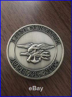 Navy Seal Lone Survivor Movie Challenge Coin. Very Very Rare