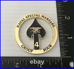Navy Seal Seals Naval Special Warfare Group 4 Sbt-12-20-22 Challenge Coin No Cpo