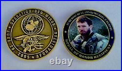 Navy Seal Team 1 Mike Murphy Medal of Honor Operation Red Wings Challenge Coin