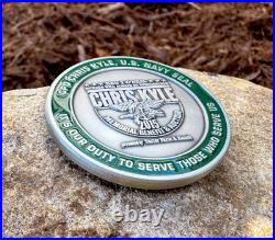 Navy Seal Team 3 Chris Kyle 2015 Memorial Sniper Seals Challenge Coin Punisher