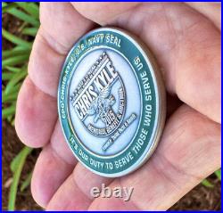 Navy Seal Team 3 Chris Kyle 2015 Memorial Sniper Seals Challenge Coin Punisher