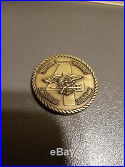 Navy Seal Team 4 Frogman Challenge Coin