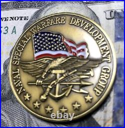Navy Seal Team 6 Challenge Coin / Devgru / Genuine MID 90's Thru Al-fallujah