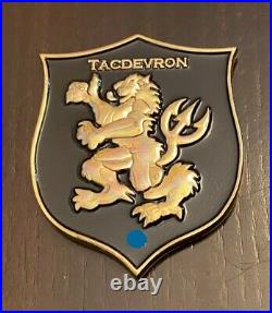 Navy Seal Team 6 DEVGRU NSW Gold Squadron TACDEVRON Challenge Coin numbered