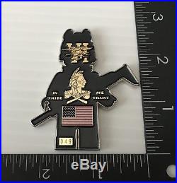Navy Seal Team 6 Demon Hunters Tribe Nsw Figure Challenge Coin Non Cpo Nypd Lego