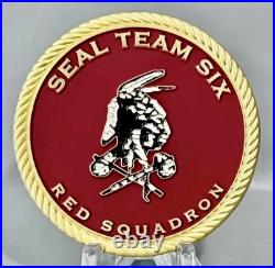 Navy Seal Team 6 Red Squadron ROB O'NEILL DEVGRU Indian Tribe Challenge Coin CPO