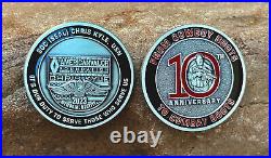 Navy Seal Team Chris Kyle 2023 10th Anniversary Memorial Sniper Challenge Coin