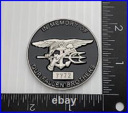 Navy Seal Team Danny Dietz Operation Red Wings Challenge Coin Lone Survivor NSW