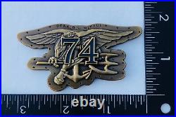 Navy Seal Team Four USS Donald L. Mcfaul DDG 74 CPO Mess Trident Challenge Coin