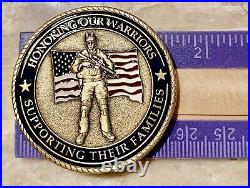 Navy Seal Team Medal of Honor Challenge Coin Foundation Honoring Our Warriors