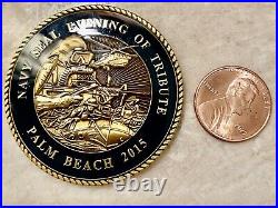 Navy Seal Team Medal of Honor Challenge Coin Palm Beach Foundation 2015 new