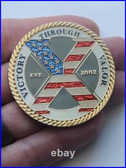 Navy Seal Team X? Beautiful Detail Challenge Coin