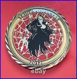 Navy Seal Trident Spectre 2012 Spooks Spawar Devgru Challenge Coin Usn Chief Cpo