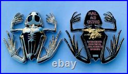 Navy Seals Bone Skull Skeleton Frog Seal Team 6 Challenge Coin NSW CPO DEVGRU Navy Seals Bone Skull Skeleton Frog Seal Team 6 Challenge Coin NSW CPO DEVGRU