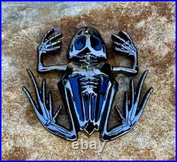 Navy Seals Bone Skull Skeleton Frog Seal Team 6 Challenge Coin NSW CPO DEVGRU