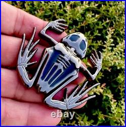Navy Seals Bone Skull Skeleton Frog Seal Team 6 Challenge Coin NSW CPO DEVGRU
