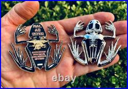Navy Seals Bone Skull Skeleton Frog Seal Team 6 Challenge Coin NSW CPO DEVGRU Navy Seals Bone Skull Skeleton Frog Seal Team 6 Challenge Coin NSW CPO DEVGRU