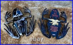 Navy Seals Bone Skull Skeleton Frog Seal Team 6 Challenge Coin NSW CPO DEVGRU