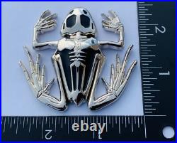 Navy Seals Bone Skull Skeleton Frog Seal Team 6 Challenge Coin NSW CPO DEVGRU Navy Seals Bone Skull Skeleton Frog Seal Team 6 Challenge Coin NSW CPO DEVGRU